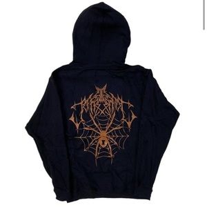 Jeffree Star Exclusive Halloween Black Widow Spider Hoodie Sweatshirt